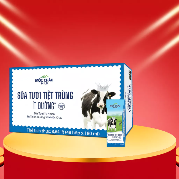 Sữa tươi tiệt trùng Mộc Châu